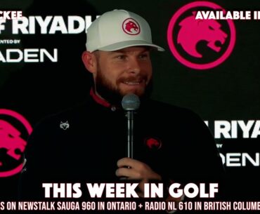 Tyrrell Hatton admits he has no social media at all on his phone | LIV Riyadh