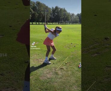 warming up ready for a break 30 episode 🎥 ▶️ #break30 #golf #girls #juniors #fyp