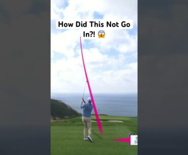 Incredible shot by Sam Stevens 🎯#pgatour #golfswing #golf #tigerwoods #brysondechambeau