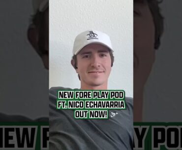 ⛳️ New show is LIVE with recent Zozo winner Nico Echavarria ⛳️ ​⁠@ForePlayPodcast