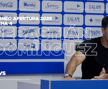Conferencia de prensa de Sebastián Domínguez