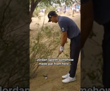 Jordan Spieth doing Jordan Spieth things