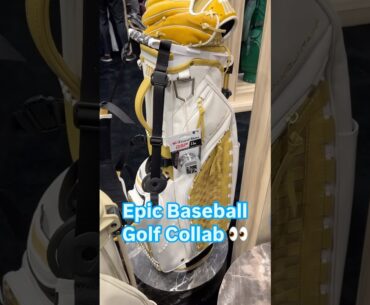 Baseball Golf Bag Collab @ PGA Show