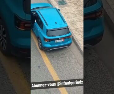 Info Alger : Belle voiture Volkswagen t cross contrôlée par la police en algerie djazair importation