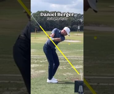 Daniel Berger - Swing Analysis | #golf #golfswing #golfswinganalysis #golflesson #golfinstruction