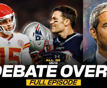 Tom Brady vs Patrick Mahomes Debate Is OVER For Now... | All 32 NFL Podcast