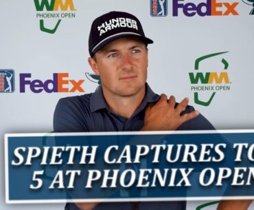 Jordan Spieth Finishes T4 At WM Phoenix Open