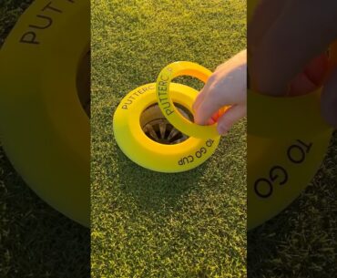 Aim Small, Miss Small.. The Putter Cup Training Aid #golf #golfputt #golfpractice