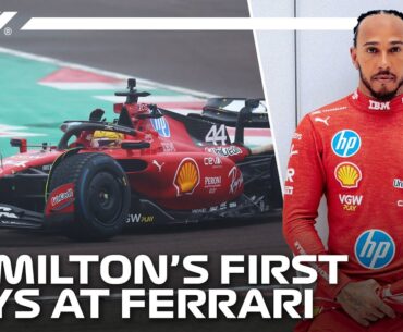 Lewis Hamilton's First Days At Ferrari