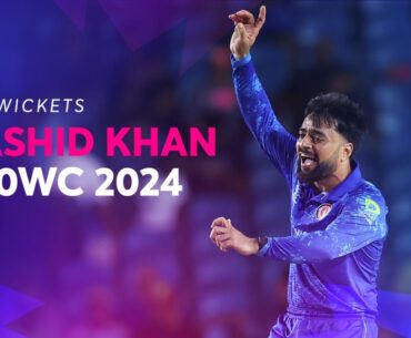 Every Rashid Khan wicket at T20WC 2024