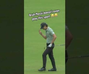 MESSI#golf #PGATOUR #highlights #trend @Min Woo Lee