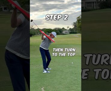 Perfect Backswing Drill