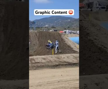 Garrett Marchbanks out for the 2024 pro motocross season due to practice crash 🎥: WilkstarMedia ￼