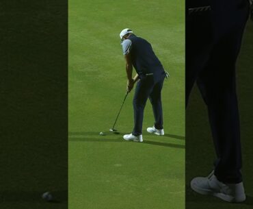 🚨 Dustin Johnson BIRDIES 4th hole to take early outright lead 🔥 ⛳️ #LIV #golf #holeinone