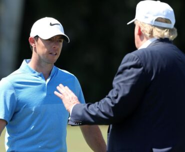 Rory McIlroy makes eye-opening Donald Trump claim after playing golf with US president
