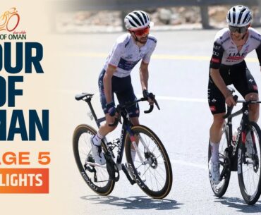 🔥 Adam Yates Mountain Battle! | Tour of Oman 2025 | Stage 5 | Highlights