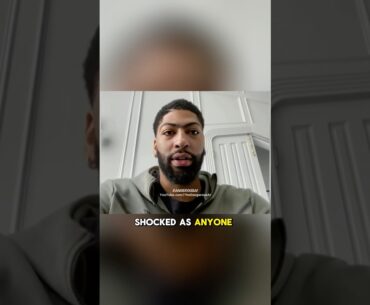 “Lebron betrayed me” - Anthony Davis REACTS to Luka Doncic trade