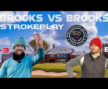 BROOKS VS BROOKS STROKEPLAY GOLF MATCH! Can I beat my brother if I start -3? SO MANY BIRDIES!!!