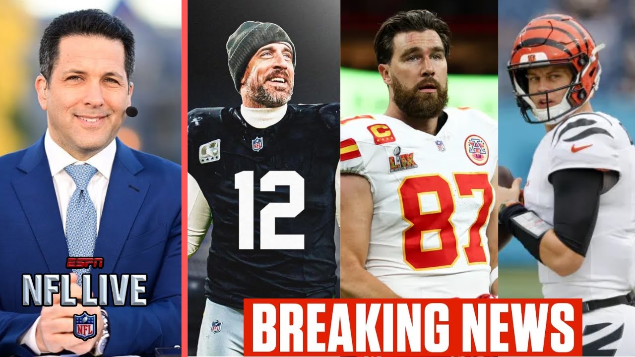 FULL NFL LIVE | Adam Schefter update: Travis Kelce retire? – Aaron Rodgers to Raiders? – Joe Burrow? FULL NFL LIVE | Adam Schefter update: Travis Kelce retire? - Aaron Rodgers to Raiders? - Joe Burrow?