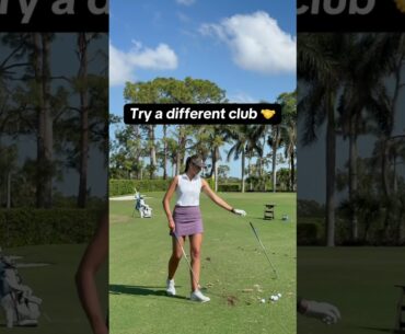 More bounce = easier to hit out of Bermuda! #golf #golftips #golfgirl #progolf #vibes #golfer