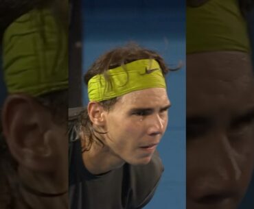 ICONIC Nadal v Federer point! 😱