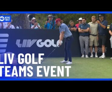 LIV Golfers Loving Fight For Team Wins | 10 News First