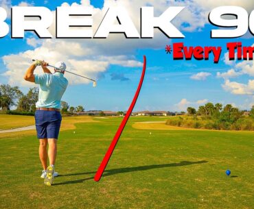 How to Break 90 in Golf - Easy Strategy for Beginners!