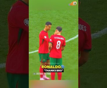 Bruno Fernández le Prestó sus Botines a Cristiano Ronaldo #futbol #cristianoronaldo #cr7 #shorts