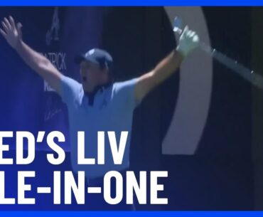 LIV Golf Adelaide: Patrick Reed Hits Hole-in-One | 10 News First