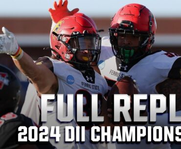 Ferris State vs. Valdosta State: 2024 DII football championship | FULL REPLAY