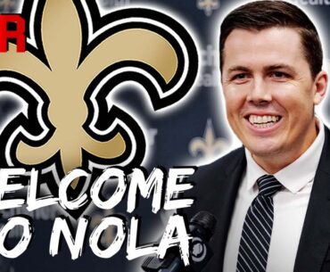 Saints Introduce Head Coach Kellen Moore | Will Derek Carr Be Week 1 Starter For New Orleans?