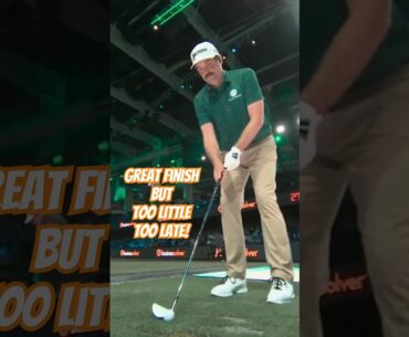 TGL: Late Birdies for Bradley Too Little Too Late for Boston Commons! #golf #tgl #shorts