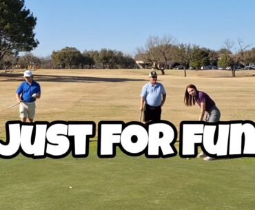 With My 2 Girls and Will Wagner Golf, For A Warm 9
