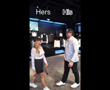 His & Hers Golf Looks | PXG #shorts