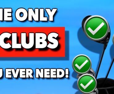 Build the ultimate forgiving golf bag set up!      (Mid/high handicap golfers edition)