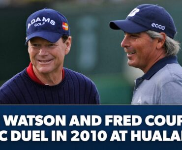Tom Watson vs. Fred Couples | EPIC duel in Hawaii | 2010