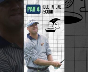 The story behind the only ever hole-in-one on a par-4 on the PGA Tour #pga #pgatour #sportsstats