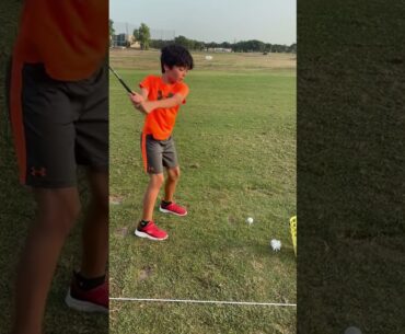 Christopher's 9-Year-Old's Golf Swing Progress: Practice Makes Better
