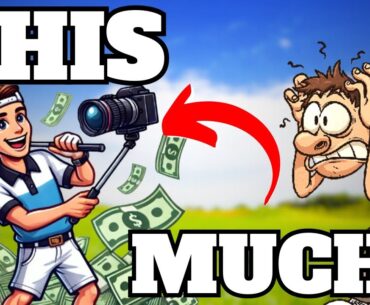 HOW MUCH are YouTube GOLFERS Making A YEAR!?