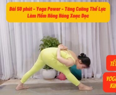 CORE YOGA - TĂNG CƯỜNG THỂ LỰC -Bài 6| YOGA PILATES KIM DUNG