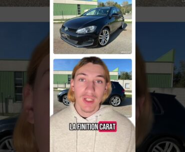 Une valeur sûre et voiture très fiable, la golf sept #automobile #conseils