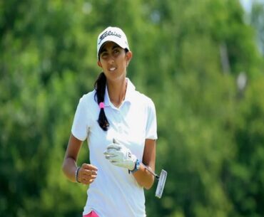 Aditi lies 20th at the Saudi Ladies golf