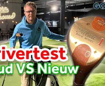Houten 'persimmon' driver uit 1991 vs. driver uit 2025: wat is het verschil in afstand?