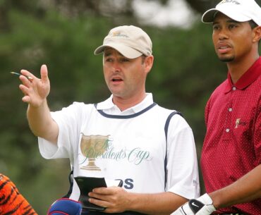 I got job as Tiger Woods’ caddie after helping him out of desperate toilet situation