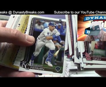 GOLDEN MIRRORS 💎 2025 Topps Series One Baseball Card Jumbo 4 Box Break #2