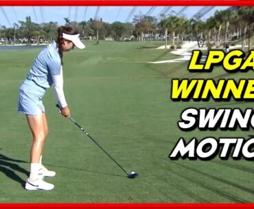 LPGA Winner "Yealimi Noh" Beautiful Driver-Iron Swings & Slow Motions