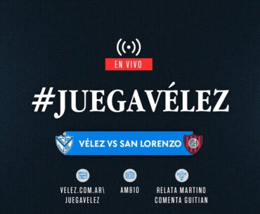 #JuegaVélez | Torneo Apertura 2025 | Fecha 4 | Vélez vs San Lorenzo