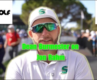 Dean Burmester on playing with Jon Rahm