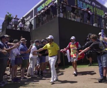 Abraham Ancer Clubhouse Leader heading into Championship Sunday - LIV Golf Adelaide