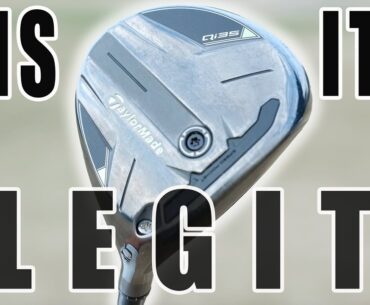 Testing the NEW Taloyrmade Qi35 3-wood!